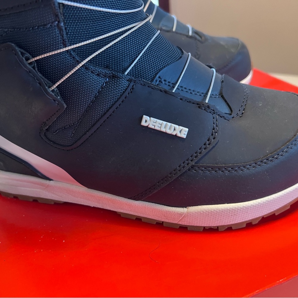 Deeluxe Deemon 3L BOA snowboard boots, sz 9, Navy - Picture 4 of 7